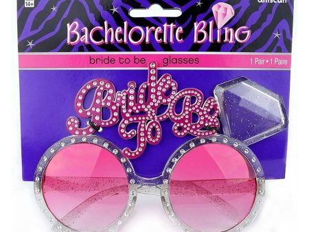 Bachelorette Diamond Bling Fun Glasses on Sale