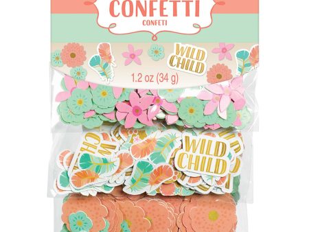 Boho Birthday Girl Confetti Value Pack 1.2oz For Discount