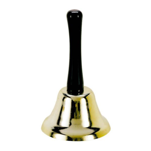 Santa Metal Hand Bell 3in For Discount