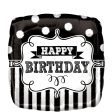 Chalkboard Happy Birthday Party Square Balloon 18in Hot on Sale