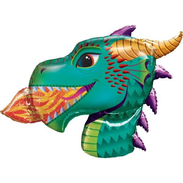 Dragon SuperShape Foil Balloon 91x63cm Online now