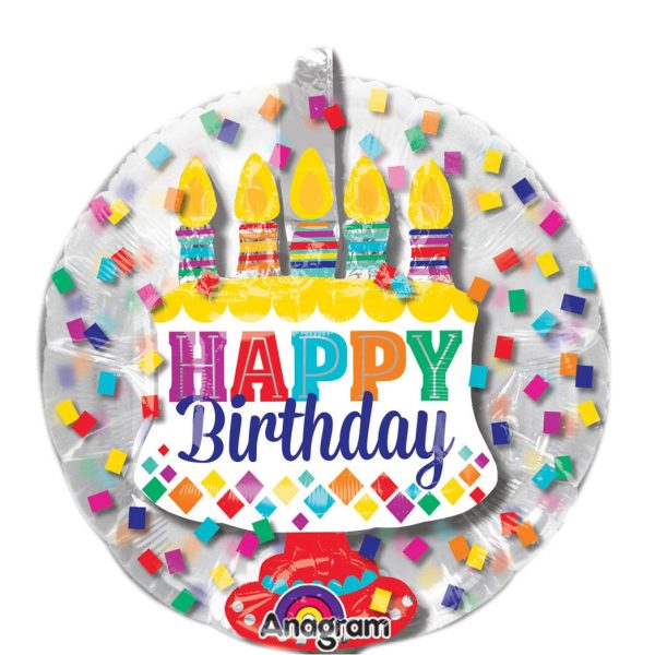 Happy Birthday Insider Balloon 60cm Discount