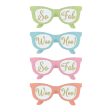 Confetti Fun Glasses 8pcs For Cheap