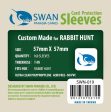 SWAN Sleeves - Card Sleeves (57 x 57 mm) - 160 Pack, Thin Sleeves on Sale