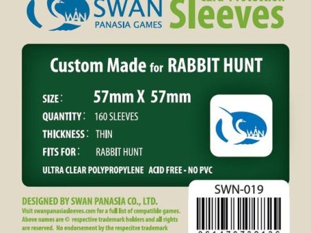 SWAN Sleeves - Card Sleeves (57 x 57 mm) - 160 Pack, Thin Sleeves on Sale