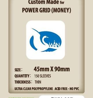 SWAN Sleeves - Card Sleeves (45 x 90 mm) - 150 Pack, Thin Sleeves Online Sale