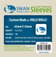 SWAN Sleeves - Card Sleeves (65 x 65 mm) - 160 Pack, Thin Sleeves Sale