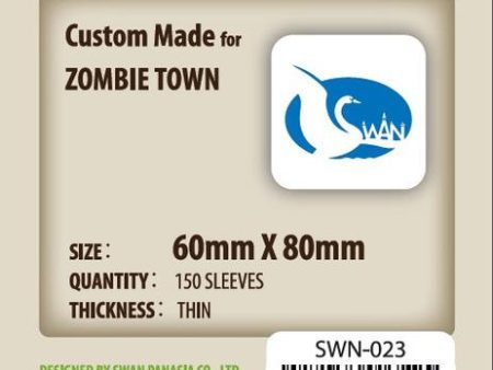 SWAN Sleeves - Card Sleeves (60 x 80 mm) - 150 Pack, Thin Sleeves Online Sale