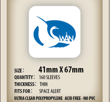 SWAN Sleeves - Card Sleeves (41 x 67 mm) - 160 Pack, Thin Sleeves Online Sale