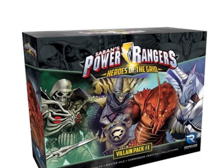 Power Rangers: Heroes of the Grid – Villain Pack #1 Online Hot Sale