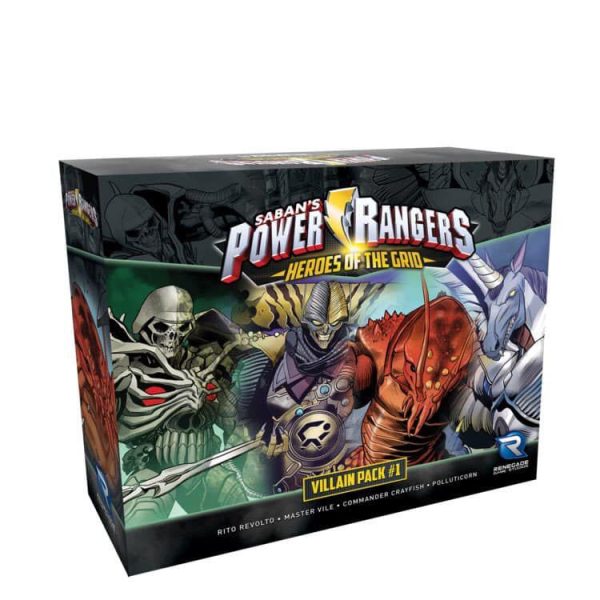 Power Rangers: Heroes of the Grid – Villain Pack #1 Online Hot Sale