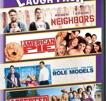 4 MOVIE LAUGH PACK: NEIGHBORS   AMERICAN PIE   ROLE MODELS   ACCEPTED - NEIGHBORS   AMERICAN PIE   ROLE MODELS   ACCEPTED [IMPORT] on Sale